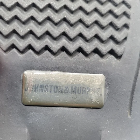 10.5 M JOHNSTON & MURPHY SHULER BICYCLE 20-7223 DRESS SHEEPSKIN SHOE BROWN - Picture 9 of 13